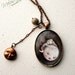 Moth and Moon - meluseena necklace