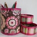 Desk Organizer / Pencil Holder made from recycled cans