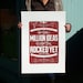 A Million Ideas. A limited edition hand pulled print (Second Edition) EXTREMELY RARE!