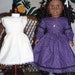 Mid 1800s Civil War Era Dress Apron for American Girl Cecile Marie Grace Addy 18 inch doll