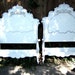Shabby Rose Antique French Twin Beds/ Headboard Footboard Original side rails Sale Reserved for Nadia