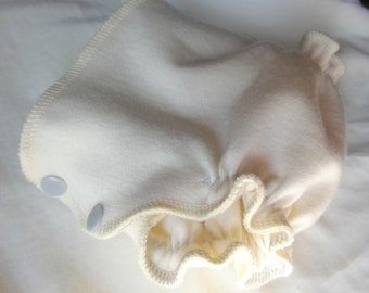 Newborn Wool Diaper Cover , Organic Wool