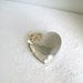 Silver & Gold Heart Jewelry Trinket Box /