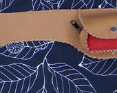 Triple Pouch Leather belt - Burning Man belt - Leather utility belt