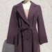 Pendleton Purple long winter wool coat