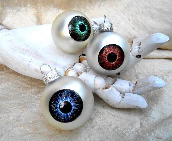 items similar to eyeball christmas ornament spooky eye items similar to eyeball christmas ornament spooky eye