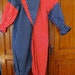 Vintage Kids Halloween Costume - Circus Clown 1950s - Complete