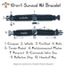 10-in-1 Survival Kit Bracelet: Compass, Whistle, FireSteel, Knife, Tender, Light, Paracord, Saw, Mirror, & Handcuff Key