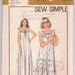 UNUSED, Vintage, Style, Prairie, Nightdress, Sewing Pattern, Bust 36, 1970s,