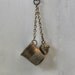 Thimble and Acorn Kisses Peter Pan and Wendy in Aged Brass