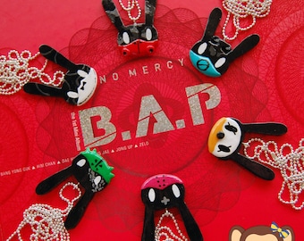 Kpop Necklace - B.A.P Matoki (Your pick: Shishimato, Tatsmato, Kekemato, Jokomato, Dadamato or Totomato)