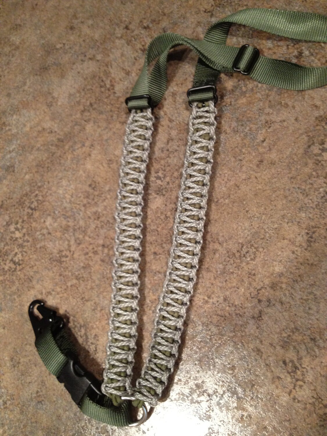 Single Point Paracord Rifle Sling Adjustable and Includes