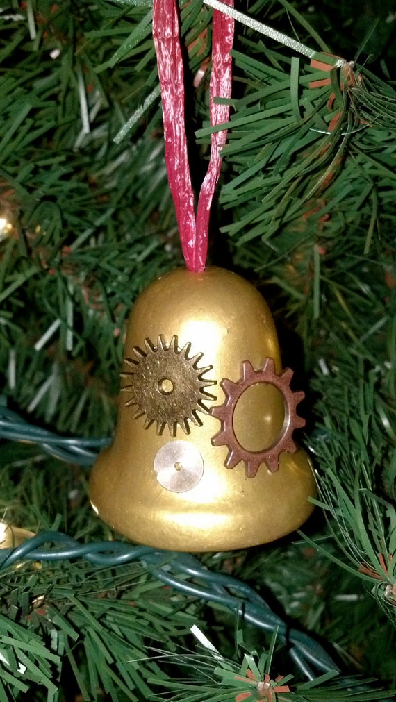 Steampunk Bell Ornament