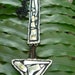 mosaic mirror necklace arrow high fashion art deco rocker glam gothic gypsy boho hippie style