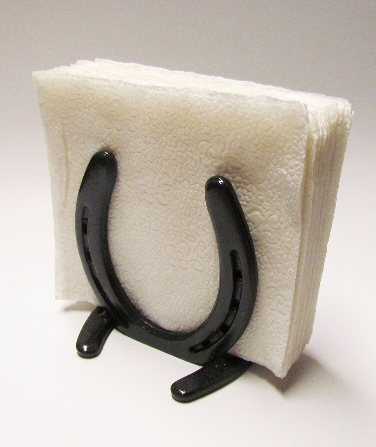 Horseshoe Napkin Holder by NailitCreations on Etsy