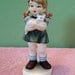 Vintage Avon, Girl with Cat, figurine, doll, 6" tall, 1973