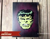 Items similar to Vintage Incredible Hulk Stencil Art ...
Incredible Hulk Face Stencil