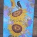 Art Quilt Note Card - Blank Inside