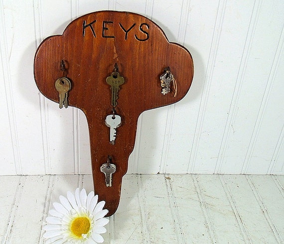 wooden key holder designs