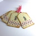 Xmas Tags Holiday Gift Tags Red and Green Elf tags Falalalala