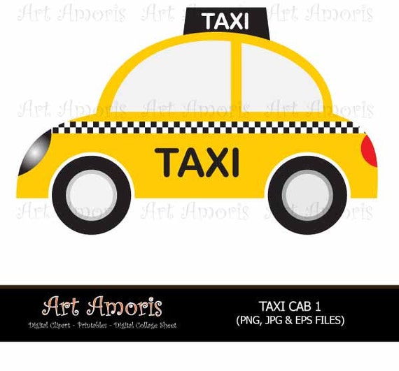 clipart taxi - photo #37