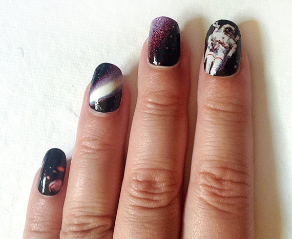 Galaxy Nail Art Decals Space is the Place