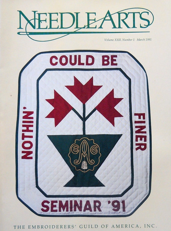 Embroiderers' Guild Of America NEEDLE ARTS NEEDLEARTS
