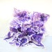Silk Scarf. Hand Painted square Silk Scarf. Purple, Gold Silk Shawl. Handmade Floral Scarves. 35x35 in. (90x90cm). Ready to Ship.
