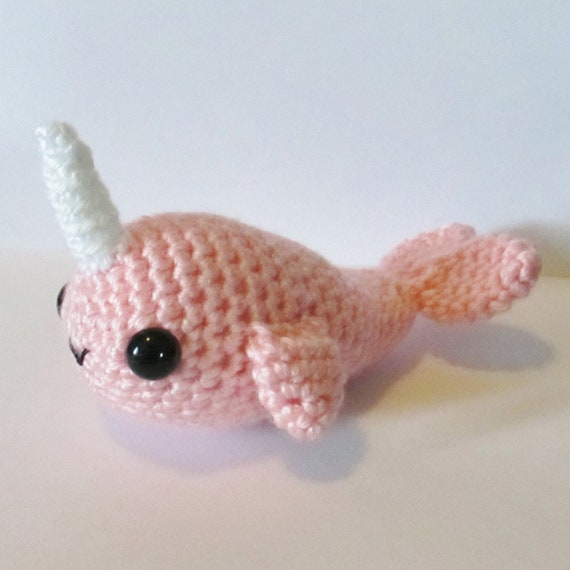 pink narwhal plush