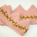 Felted wool crown set for child and doll