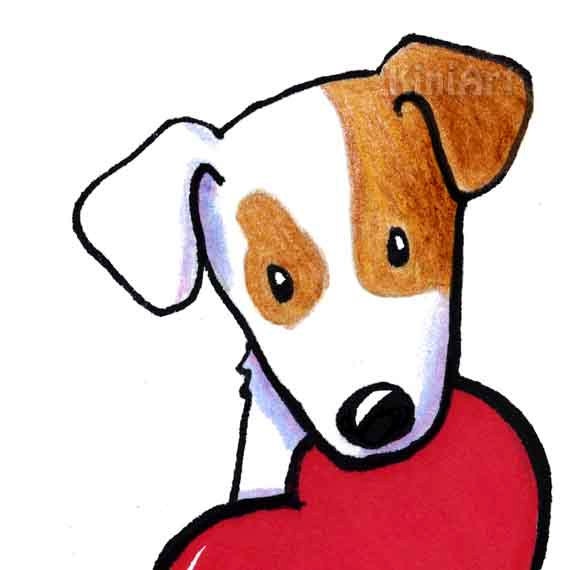 clip art jack russell dog - photo #17