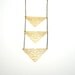 Golden Triangle Necklace