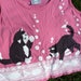 Amazing SPUMONI CAT & BUBBLES Tank Crop Top Shirt sz S