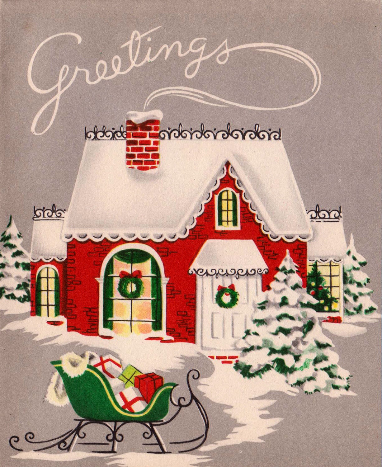Top 102+ Images public domain 1950’s vintage christmas cards Full HD, 2k, 4k