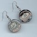 I win You Lose Earrings Recycled comic book pages Summer Olympics