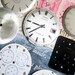 7 Vintage Wrist WATCH FACES Parts Metal JEWELRY Steampunk Assemblage Altered Art Mixed Media A1