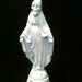 Gloss White Statue Skull Mary Day of the Dead dia de los muertos