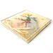 Reserved LIsting - Vintage Silk Handkerchief Set in Original Painted Box with Labels