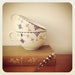 2 Furnivals Limited Teacups - England - China - Half Lace