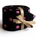 Cool Tie Polymer Filled Neck Cooler Cooling Neck Wrap Black With Pink Dots Necktie Womens Stocking Stuffer Cooling Neck Scarf