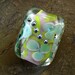 Handmade Lampwork Glass Floral Focal Bead -Bright Flower- by Andrea Pirkey SRA