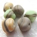 Lampwork Glass Beads Rough And Tumble Earth Nuggets
