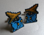 black mage - final fantasy cufflinks