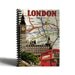 London Retro - Notebook Spiral Bound - 4x6in