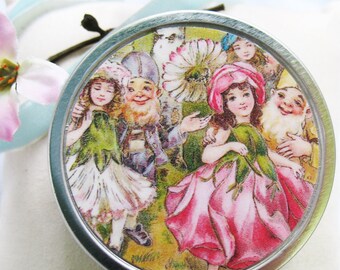 Tooth Fairy Box with poem. Fairy Dance Trinket/pill box.