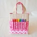 ARTOTE MINI Crayon Bag Crayon Tote Art Supply Coloring Tote in My Pretty Pony
