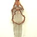 Quartz crystal - raw crystal - clear - Copper wire wrap necklace - pendant on black suede cord - Clear Quartz crystal point - natural