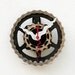 Recycled Shimano Bike cassette gear Clock