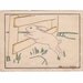 Vintage RABBIT Sewing Embroidery Card