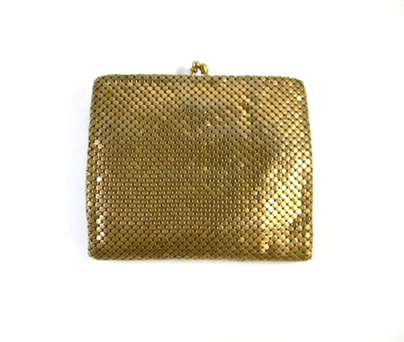 Vintage wallet 1940-1950 Whiting and Davis mesh by FeliceSereno